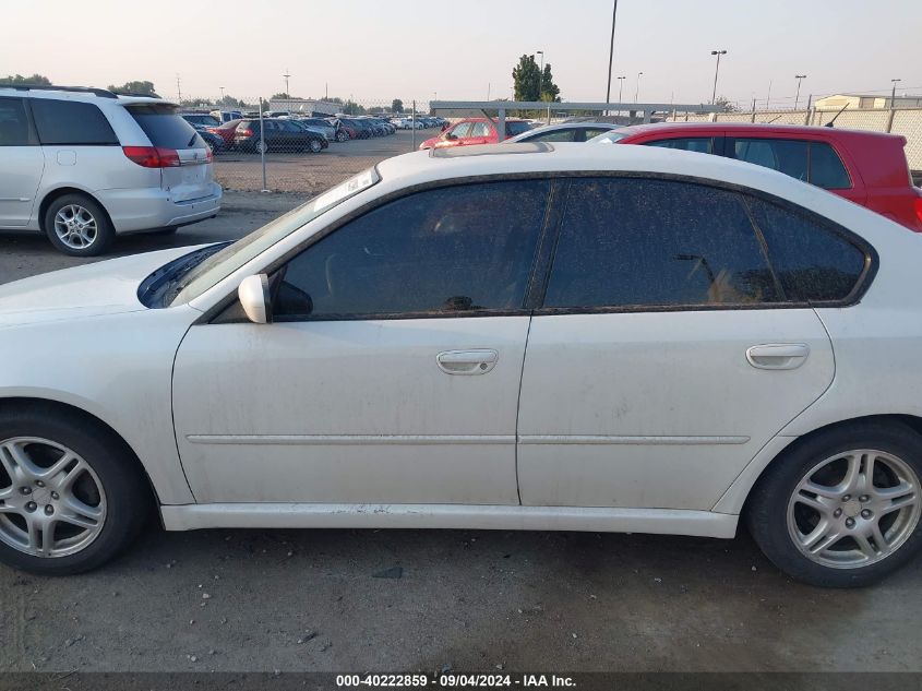 2006 Subaru Legacy 2.5I VIN: 4S3BL626867218594 Lot: 40222859