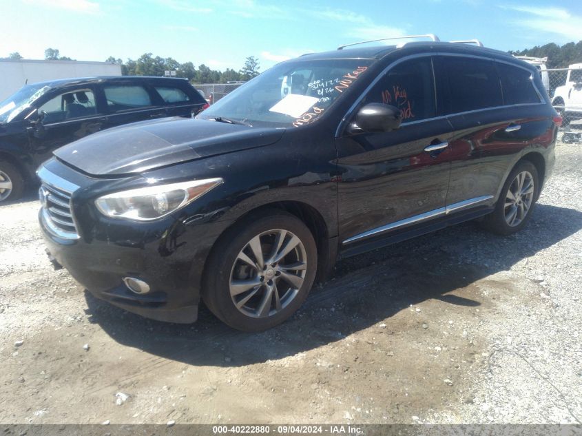 2013 Infiniti Jx35 VIN: 5N1AL0MM3DC314122 Lot: 40222880