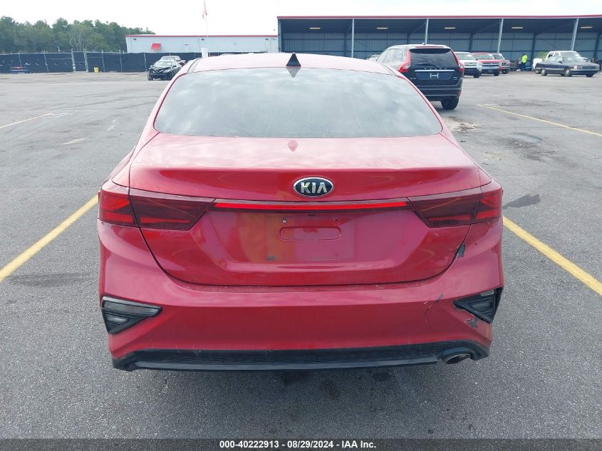 2021 Kia Forte Fe/Lxs VIN: 3KPF24AD2ME296021 Lot: 40222913