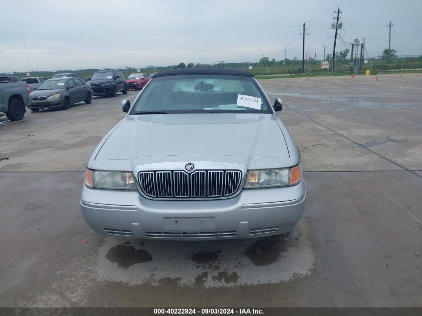 1999 Mercury Grand Marquis Ls VIN: 2MEFM75W1XX624887 Lot: 40222924