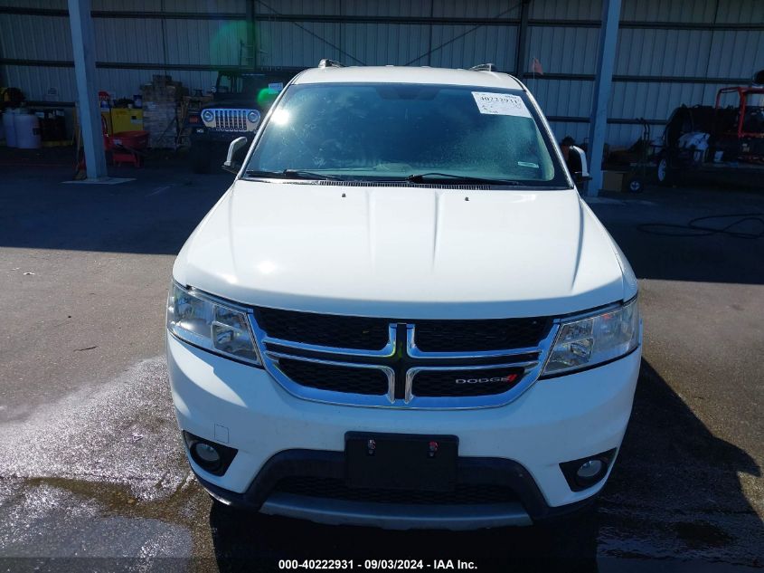 2017 Dodge Journey Sxt VIN: 3C4PDCBG0HT572196 Lot: 40222931