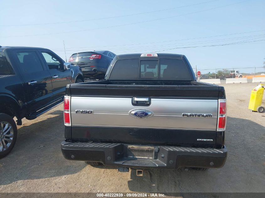 2013 FORD F-150 PLATINUM - 1FTFW1EFXDFD63548