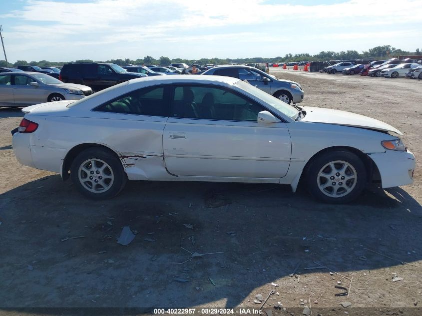 2000 Toyota Camry Solara Se VIN: 12T1CG22P6YC40641 Lot: 40222957