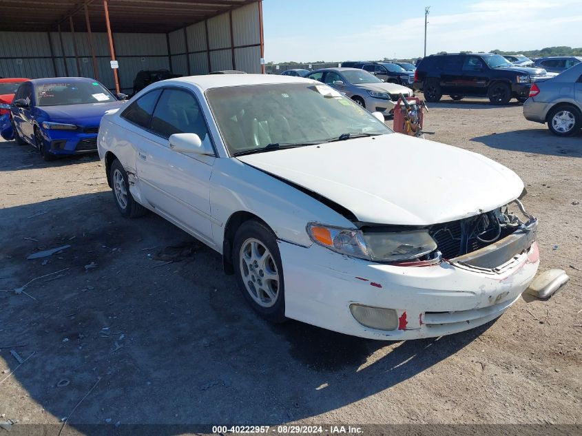 2000 Toyota Camry Solara Se VIN: 12T1CG22P6YC40641 Lot: 40222957