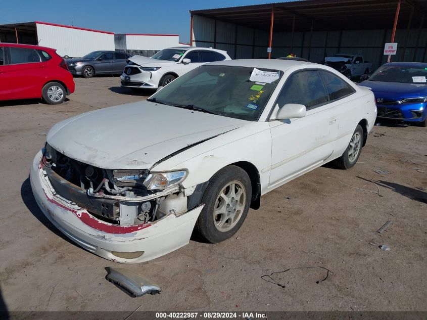 2000 Toyota Camry Solara Se VIN: 12T1CG22P6YC40641 Lot: 40222957