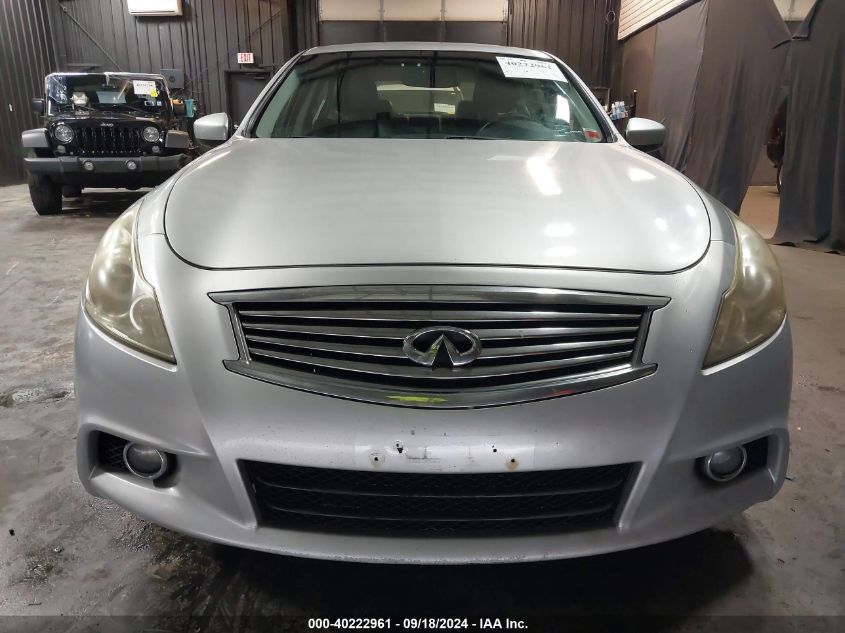 2010 Infiniti G37X VIN: JN1CV6AR7AM454709 Lot: 40222961