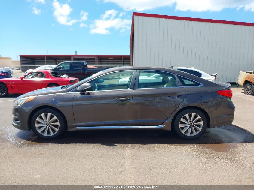 2015 Hyundai Sonata Sport VIN: 5NPE34AF0FH033101 Lot: 40222972