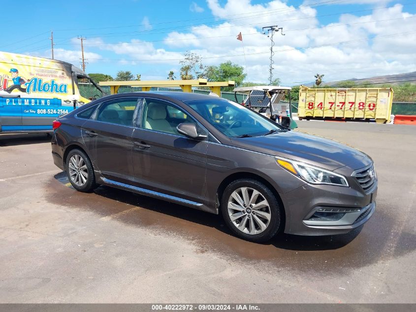 2015 HYUNDAI SONATA SPORT - 5NPE34AF0FH033101