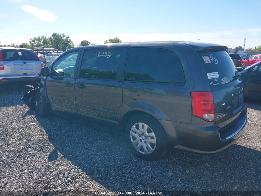 2016 DODGE GRAND CARAVAN SE - 2C4RDGBG5GR315164