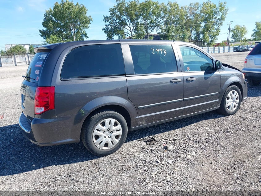 2016 DODGE GRAND CARAVAN SE - 2C4RDGBG5GR315164