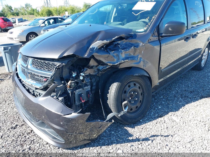 2016 DODGE GRAND CARAVAN SE - 2C4RDGBG5GR315164