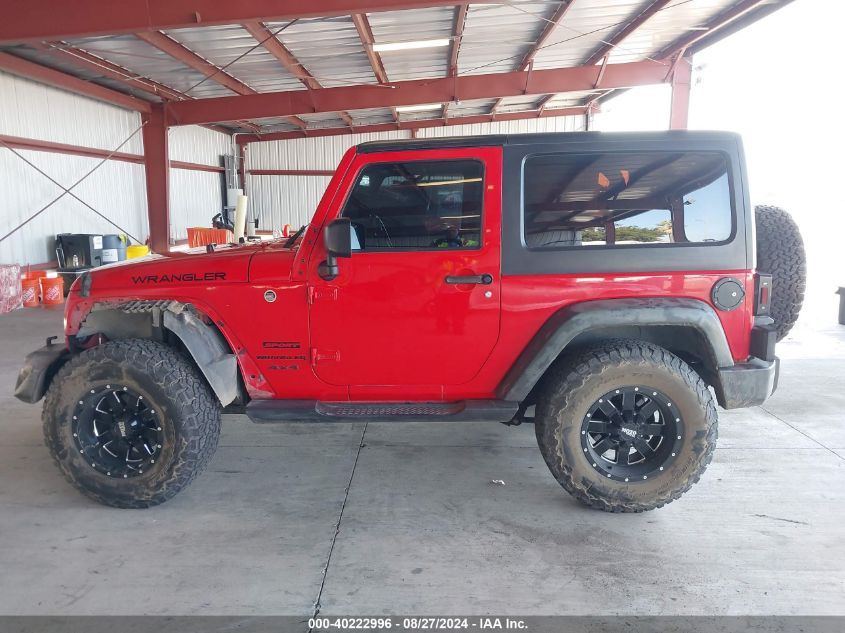 2017 Jeep Wrangler Sport 4X4 VIN: 1C4AJWAG4HL502147 Lot: 40222996