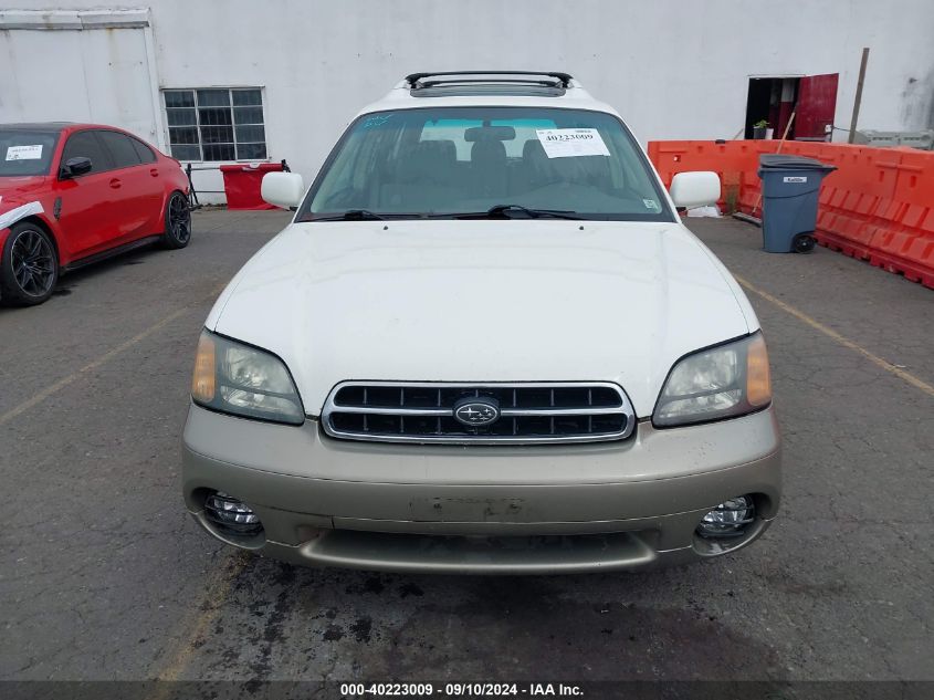 2000 Subaru Outback Limited VIN: 4S3BH6867Y7632137 Lot: 40223009