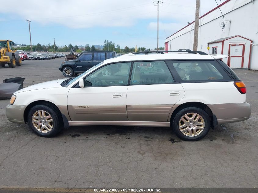 2000 Subaru Outback Limited VIN: 4S3BH6867Y7632137 Lot: 40223009