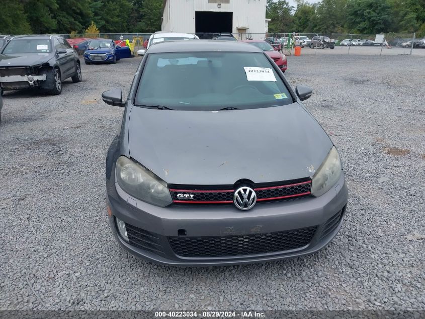 2010 Volkswagen Gti 2-Door VIN: WVWFV7AJ8AW159178 Lot: 40223034