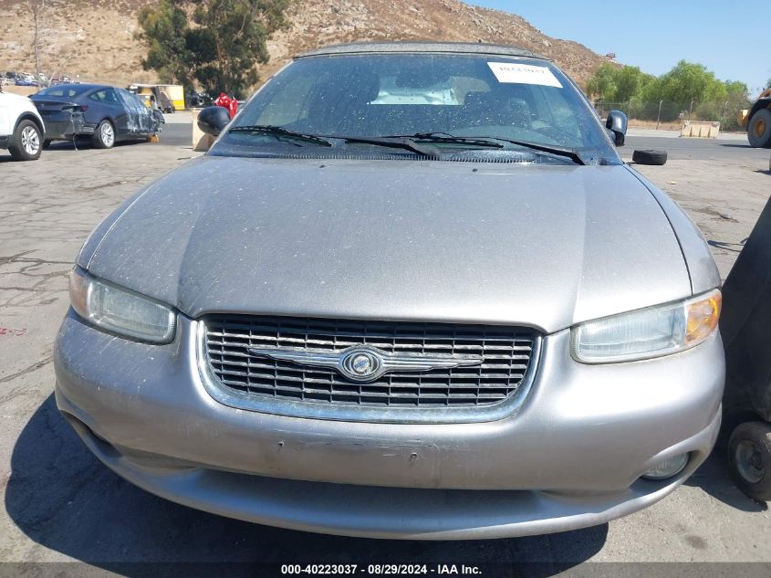 1999 Chrysler Sebring Jxi VIN: 3C3EL55HXXT567973 Lot: 40223037