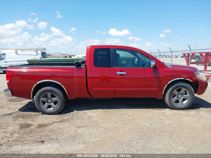 2005 Nissan Titan Se VIN: 1N6AA06A15N513640 Lot: 40223056