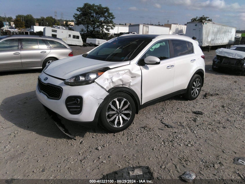 2017 KIA SPORTAGE EX - KNDPNCAC4H7058447