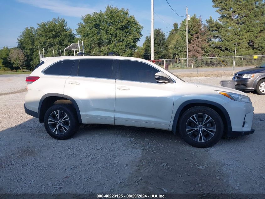 2017 Toyota Highlander Le Plus VIN: 5TDBZRFH0HS391515 Lot: 40223125