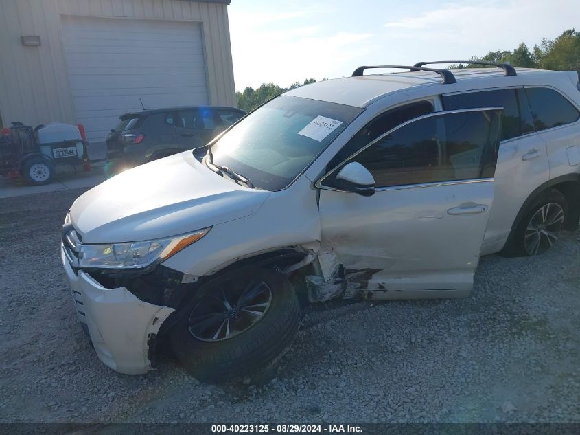 2017 Toyota Highlander Le Plus VIN: 5TDBZRFH0HS391515 Lot: 40223125