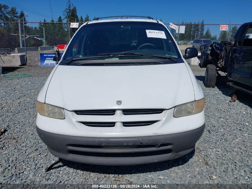 1998 Dodge Grand Caravan Se VIN: 2B4GP44R3WR780744 Lot: 40223126