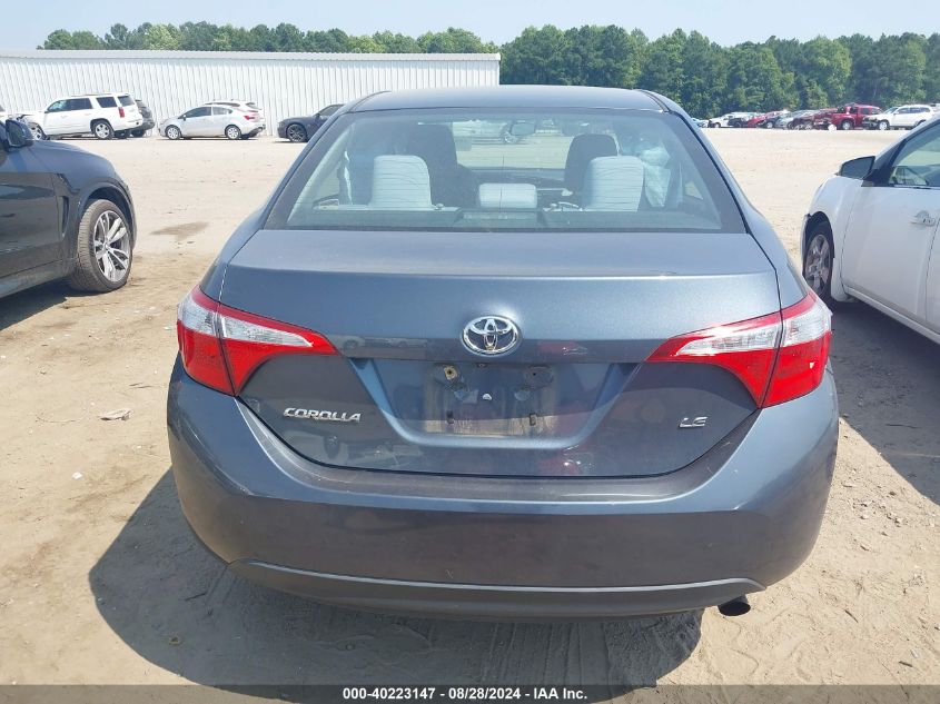 2015 TOYOTA COROLLA LE - 2T1BURHEXFC255755