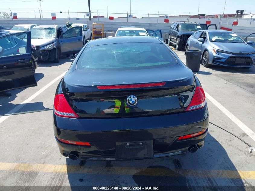 WBAEA5C55ACV93147 2010 BMW 650I