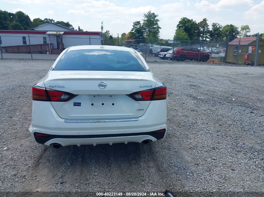 2021 Nissan Altima Platinum Intelligent Awd VIN: 1N4BL4FW5MN385136 Lot: 40223149