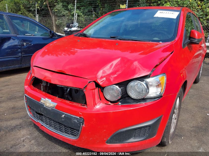 2012 Chevrolet Sonic 1Ls VIN: 1G1JB6SH0C4230325 Lot: 40223182