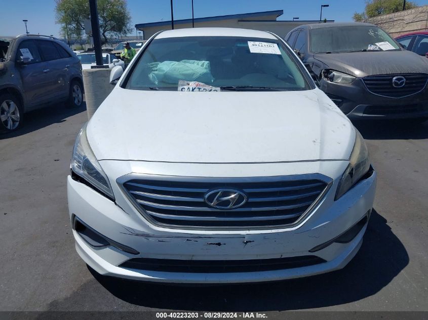 2016 HYUNDAI SONATA SE - 5NPE24AF3GH295621