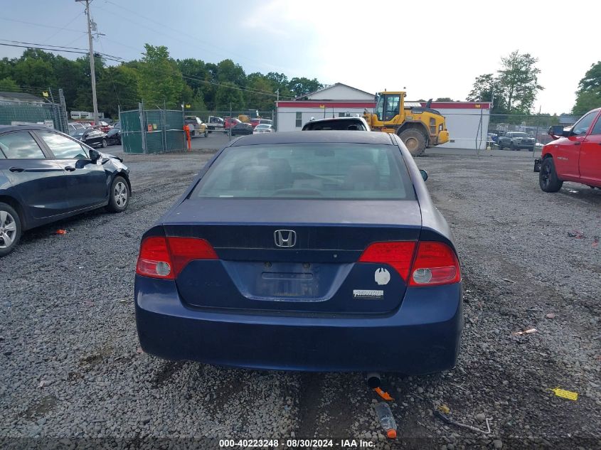 2008 Honda Civic Sdn Lx VIN: 2HGFA16578H520057 Lot: 40223248