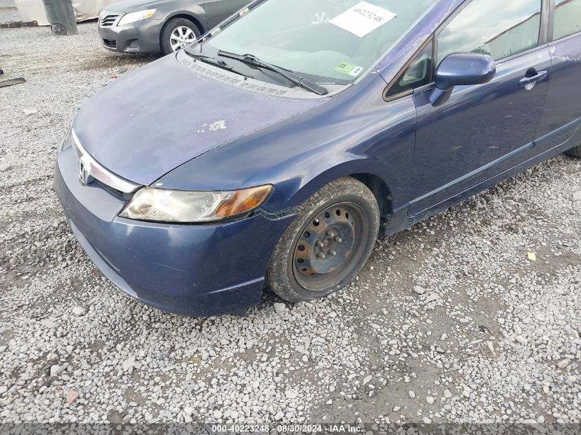 2008 Honda Civic Sdn Lx VIN: 2HGFA16578H520057 Lot: 40223248