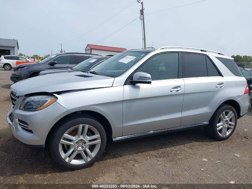 2014 Mercedes-Benz Ml 350 4Matic VIN: 4JGDA5HB1EA388130 Lot: 40223253