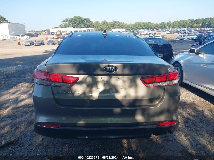 2018 Kia Optima Lx VIN: 5XXGT4L35JG186637 Lot: 40223278