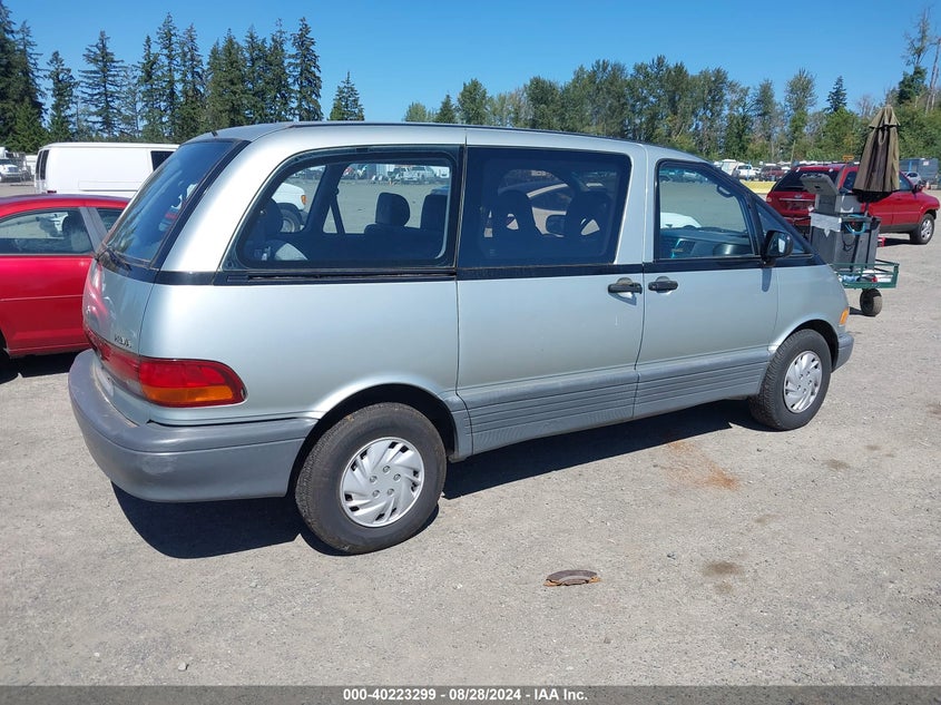 1992 Toyota Previa Dlx VIN: JT3AC11R6N1045805 Lot: 40223299
