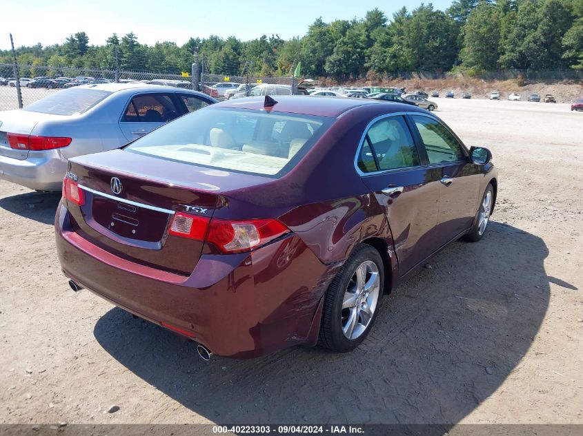 2011 Acura Tsx 2.4 VIN: JH4CU2F67BC010033 Lot: 40223303