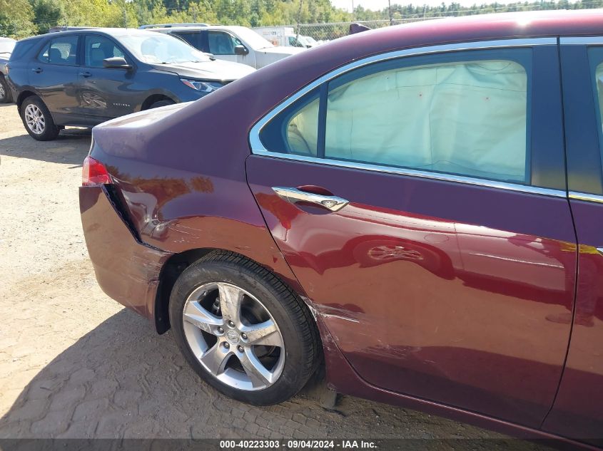 2011 Acura Tsx 2.4 VIN: JH4CU2F67BC010033 Lot: 40223303