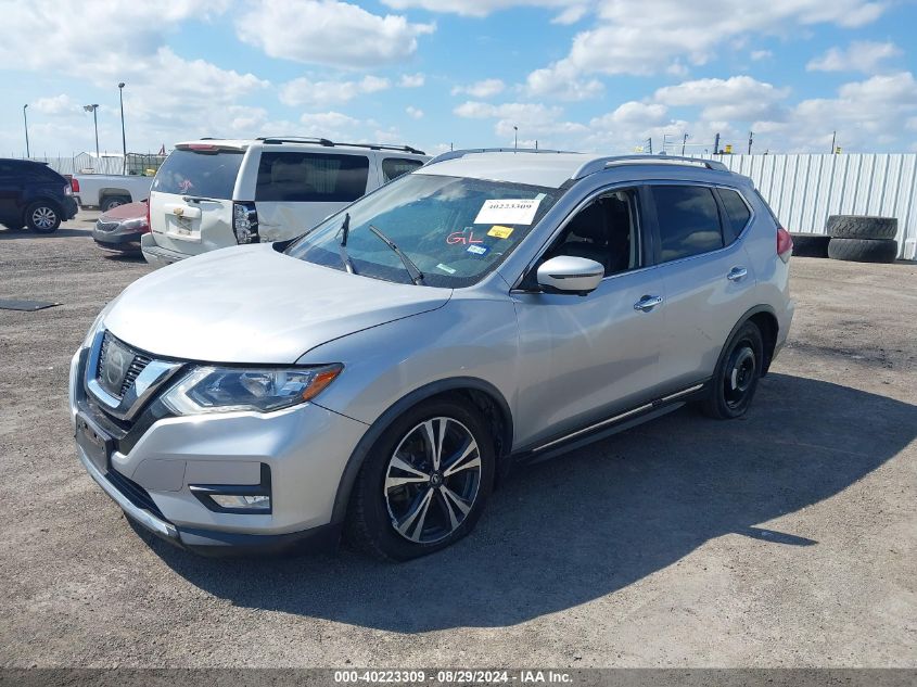 2017 Nissan Rogue Sl VIN: JN8AT2MT4HW403374 Lot: 40223309