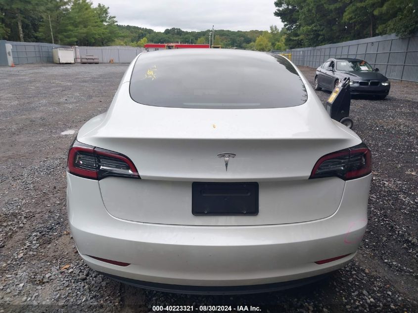 2023 Tesla Model 3 Rear-Wheel Drive VIN: 5YJ3E1EA0PF500385 Lot: 40223321