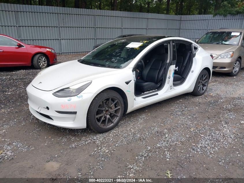 5YJ3E1EA0PF500385 2023 TESLA MODEL 3 - Image 2