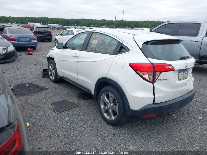 2018 Honda Hr-V Lx VIN: 3CZRU6H3XJM709024 Lot: 40223347