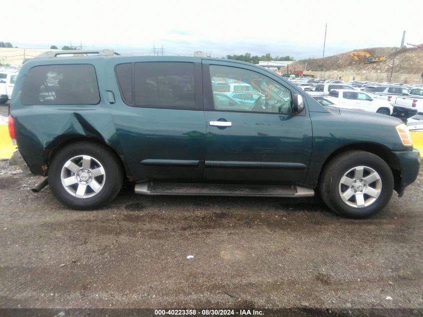 2005 Nissan Armada Le VIN: 5N1AA08B85N707084 Lot: 40223358