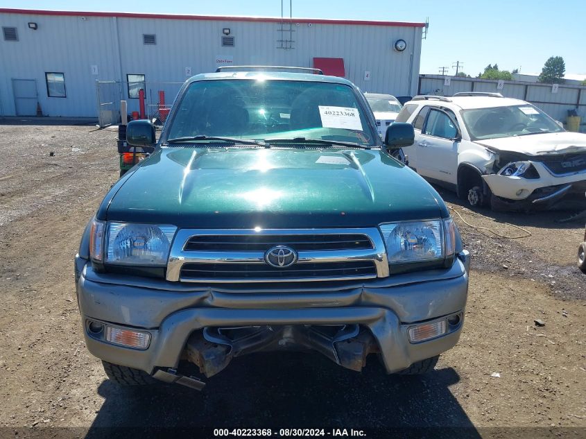 1999 Toyota 4Runner Limited V6 VIN: JT3HN87R9X0221442 Lot: 40223368