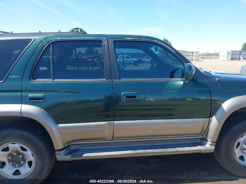 1999 Toyota 4Runner Limited V6 VIN: JT3HN87R9X0221442 Lot: 40223368