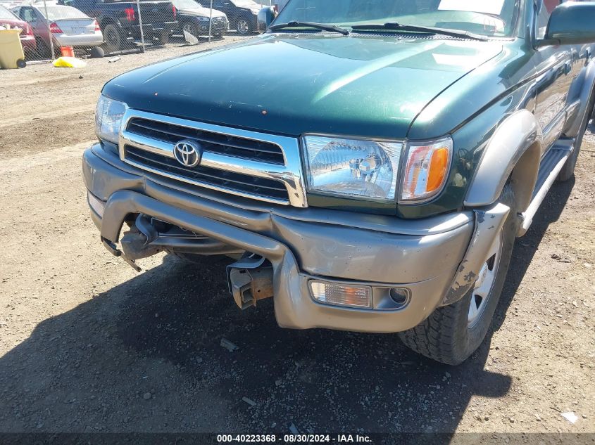 1999 Toyota 4Runner Limited V6 VIN: JT3HN87R9X0221442 Lot: 40223368