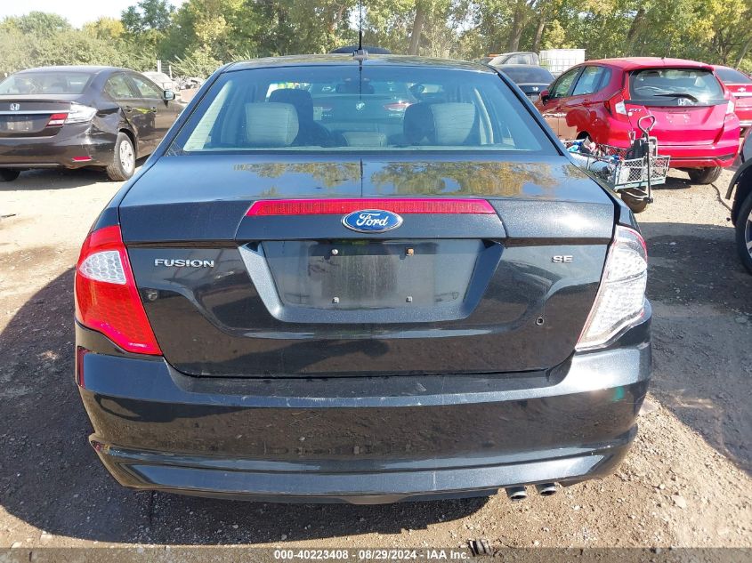 2011 Ford Fusion Se VIN: 3FAHP0HAXBR320608 Lot: 40223408