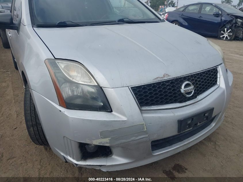 2012 Nissan Sentra 2.0 Sr VIN: 3N1AB6AP4CL747544 Lot: 40223416