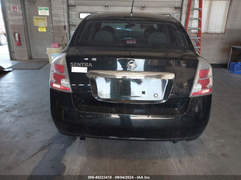 2010 Nissan Sentra 2.0/2.0S/Sr/2.0Sl VIN: 3N1AB6AP7AL602303 Lot: 40223418