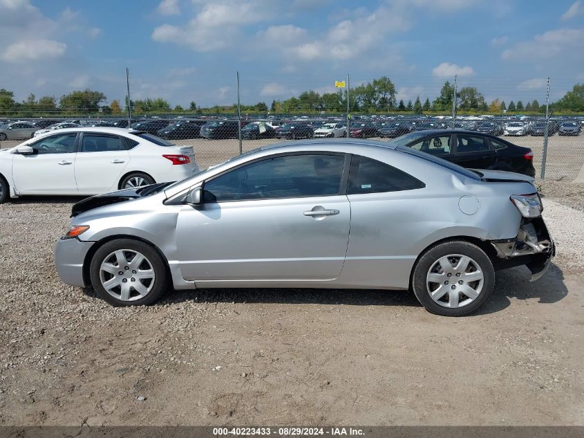 2008 Honda Civic Lx VIN: 2HGFG126X8H545404 Lot: 40223433