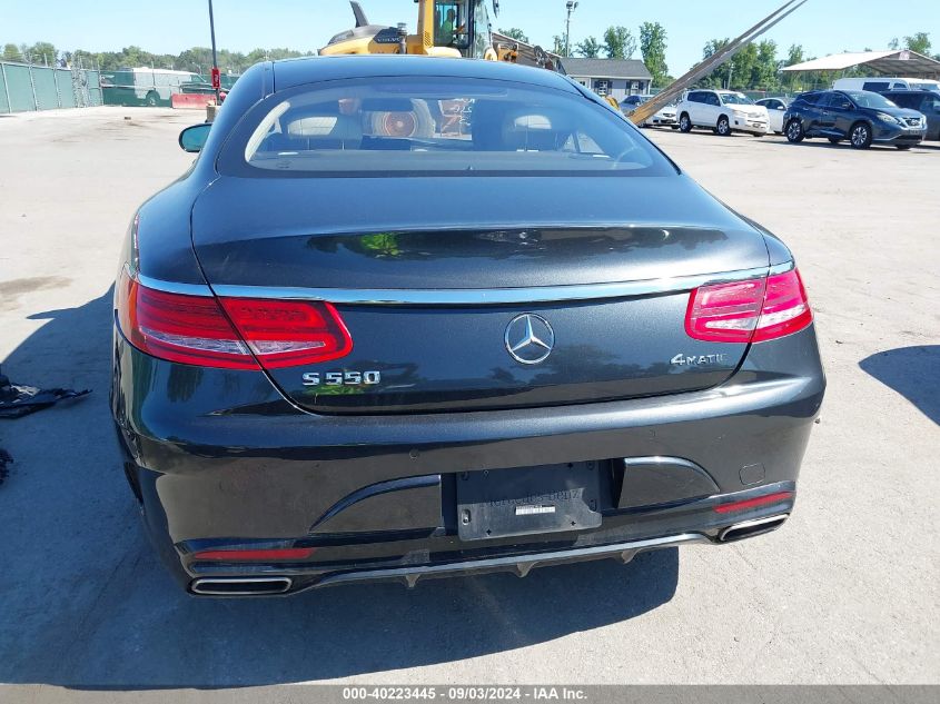 2016 Mercedes-Benz S 550 4Matic VIN: WDDXJ8FB9GA014654 Lot: 40223445